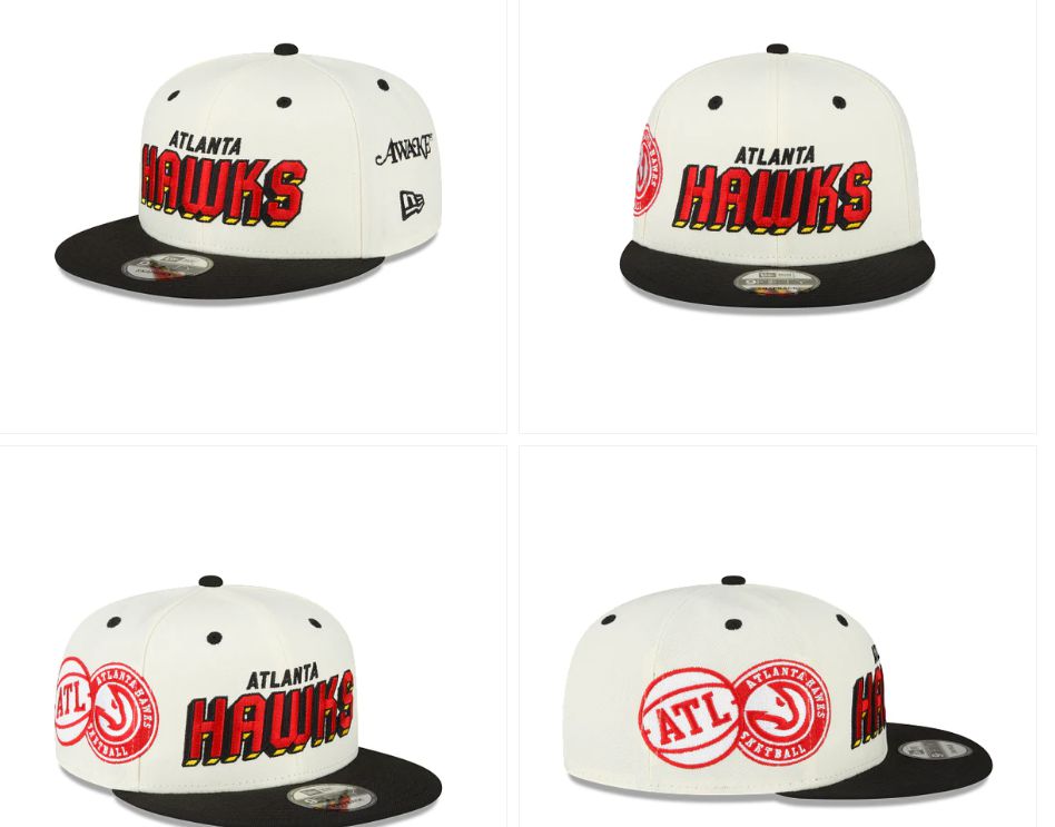 2023 NBA Atlanta Hawks Hat TX 2023320